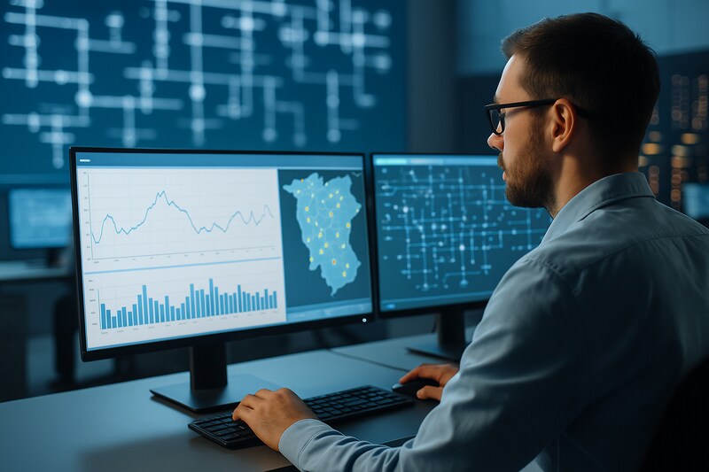 Energy Grid Optimization screenshot