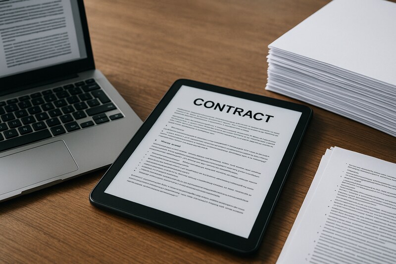 Automated Legal Document Analysis screenshot